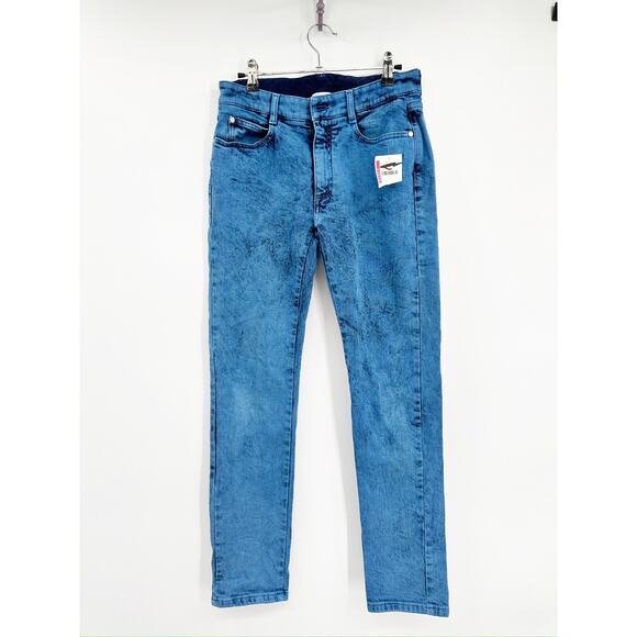 Stella McCartney Blue Acid Wash High Rise Stretch Denim Skinny Jeans Size 26 - Picture 2 of 7